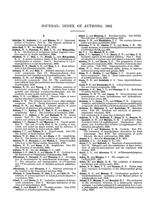 Journal: index of authors, 1962