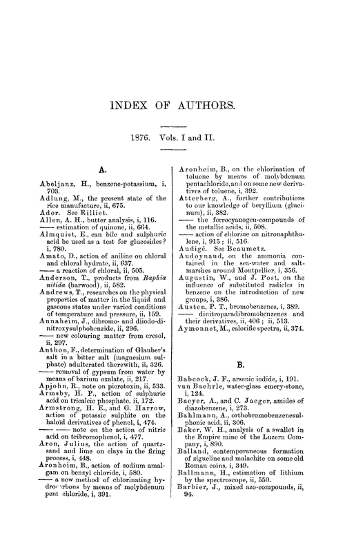 Index of authors