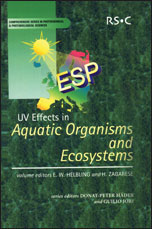 Reactive oxygen species in aquatic ecosystems