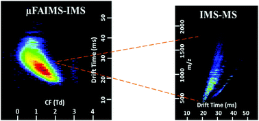 Graphical abstract: Enhancing biological analyses with three dimensional field asymmetric ion mobility, low field drift tube ion mobility and mass spectrometry (μFAIMS/IMS-MS) separations