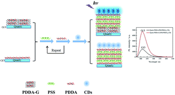 Graphical abstract: Fluorescence enhancement of carbon dots by graphene for highly sensitive detection of tetracycline hydrochloride