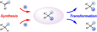 Graphical abstract: Recent advances in the chemistry of α-oxylboronate reagents