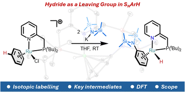 Graphical abstract: Ruthenium-mediated nucleophilic aromatic substitution of hydrogen in benzene