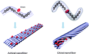 Graphical abstract: Self-assembly of coordination polymers into multi-stranded nanofibers with tunable chirality