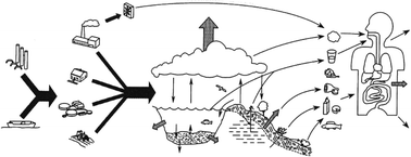 Graphical abstract: A perspective on the role of fugacity and activity for evaluating the PBT properties of organic chemicals and providing a multi-media synoptic indicator of environmental contamination