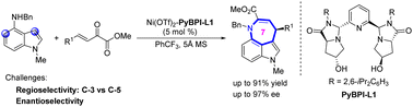 Graphical abstract: Asymmetric synthesis of 7-membered-ring-bridged 3,4-fused tricyclic indoles via Friedel–Crafts alkylation/annulation