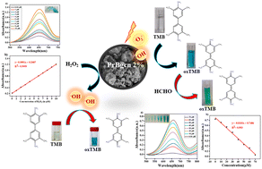 Graphical abstract: Enhanced photooxidation and colorimetric sensing application of praseodymium oxide-modified boron-doped g-C3N4