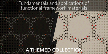Graphical abstract: Fundamentals and applications of functional framework materials: a themed collection