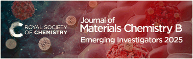 Graphical abstract: Contributors to the Journal of Materials Chemistry B Emerging Investigators 2025 collection