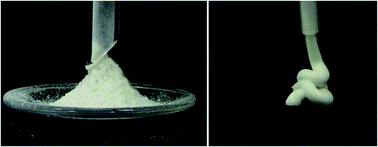 Graphical abstract: Dry oil powders and oil foams stabilised by fluorinated clay platelet particles