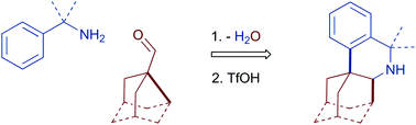 Graphical abstract: [1,2]-Rearrangement of iminium salts provides access to heterocycles with adamantane scaffold
