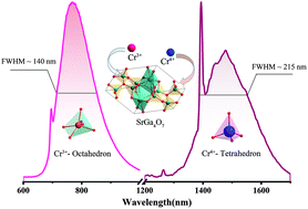 Graphical abstract: Disentangling site occupancy, cation regulation, and oxidation state regulation of the broadband near infrared emission in a chromium-doped SrGa4O7 phosphor