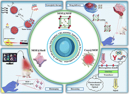 Graphical abstract: A review of core–shell metal–organic frameworks: preparation and biomedical applications