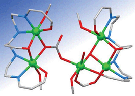 Graphical abstract: Asymmetric self-assembly with atmospheric CO2 fixation of a pentanuclear carbonate NiII complex based on dissimilar building blocks