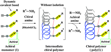 Graphical abstract: Pseudo helix-sense-selective polymerisation of achiral substituted acetylenes