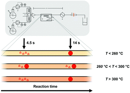 Graphical abstract: An in situ and real time study of the formation of CdSe NCs