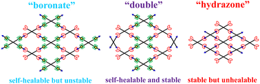 Graphical abstract: Dually-dynamic covalent tetraPEG hydrogels end-linked with boronate ester and acylhydrazone groups