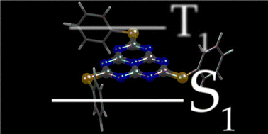 Graphical abstract: Experimental and computational studies of the optical properties of 2,5,8-tris(phenylthiolato)heptazine with an inverted singlet–triplet gap