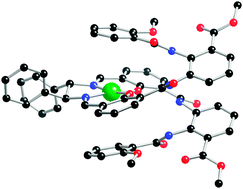 Graphical abstract: Interplay between the diamine structure and absolute helicity in Ni–salen metallofoldamers