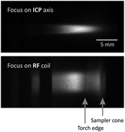 Graphical abstract: The effect of carrier gas humidity on the vaporization of laser-produced aerosols in inductively coupled plasmas