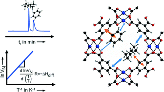 Graphical abstract: The Lewis acidic and basic character of the internal HKUST-1 surface determined by inverse gas chromatography