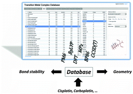 Graphical abstract: Computational methods for the description of pharmacologically relevant platinum complexes – molecular structure and bond dissociation