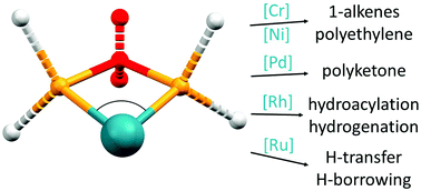 Graphical abstract: Catalytic applications of small bite-angle diphosphorus ligands with single-atom linkers