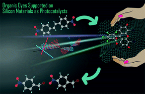 Graphical abstract: Organic dyes supported on silicon-based materials: synthesis and applications as photocatalysts