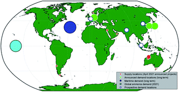 Graphical abstract: Green ammonia as a spatial energy vector: a review