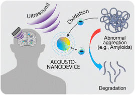 Graphical abstract: Protein redox by a piezoelectric acousto-nanodevice