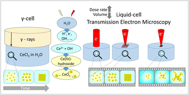 Graphical abstract: Non-classical crystallization of CeO2 by means of in situ electron microscopy