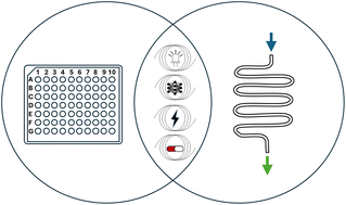 Graphical abstract: Flow chemistry as a tool for high throughput experimentation