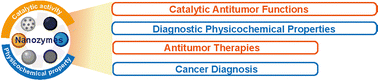 Graphical abstract: Nanozyme-enabled cancer theranostics: bridging enzyme mimicry and material intelligence