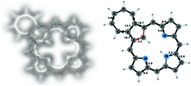 Graphical abstract: New insights into aromatic pathways of carbachlorins and carbaporphyrins based on calculations of magnetically induced current densities