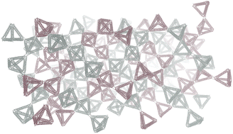 Graphical abstract: A simple solution to the problem of self-assembling cubic diamond crystals