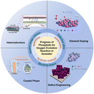 Graphical abstract: Design principles of metal phosphides for the oxygen evolution reaction in seawater: activity, selectivity and stability