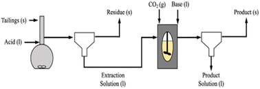Graphical abstract: Tuning acid extraction of magnesium and calcium from platinum group metal tailings for CO2 conversion and storage