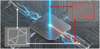 Graphical abstract: Revealing the heterogeneity of electrode surfaces using in situ photoluminescence electrochemical microscopy