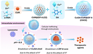 Graphical abstract: Exploring bioMOF-on-MOF hybrid nanostructure for controlled drug release: characterization, kinetic modeling, and in vitro evaluation