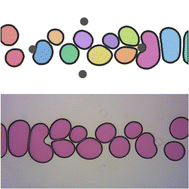 Graphical abstract: Droplet breakup against an isolated obstacle