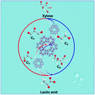 Graphical abstract: Highly efficient production of lactic acid from xylose using Sn-beta catalysts