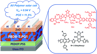 Graphical abstract: Efficient all-polymer solar cells based on a narrow-bandgap polymer acceptor