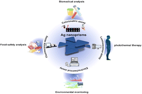 Graphical abstract: Exploring the frontiers of emerging sensing of silver nanoprisms: recent progress and challenges