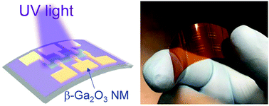 Graphical abstract: Flexible crystalline β-Ga2O3 solar-blind photodetectors
