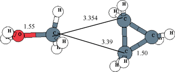 Graphical abstract: Relative reactivity of three and four membered rings – the absence of charge effect