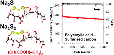 Graphical abstract: Tailoring binder–cathode interactions for long-life room-temperature sodium–sulfur batteries
