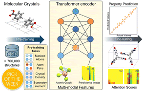 Graphical abstract: A universal foundation model for transfer learning in molecular crystals