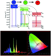 Graphical abstract: High color rendering index single phase white light emitting phosphors based on Tb3+/Sm3+ co-doped CePO4 nanocrystals: the role of Tb3+ as a bridge between Ce3+ and Sm3+