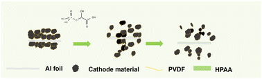 Graphical abstract: Reaction-passivation-driven delamination of spent LiFePO4 cathodes and their upgrading to highly efficient catalysts for hydrogen evolution