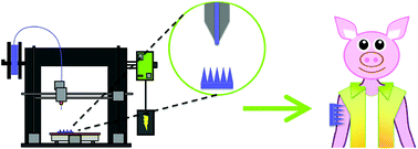 Graphical abstract: Biodegradable 3D printed polymer microneedles for transdermal drug delivery